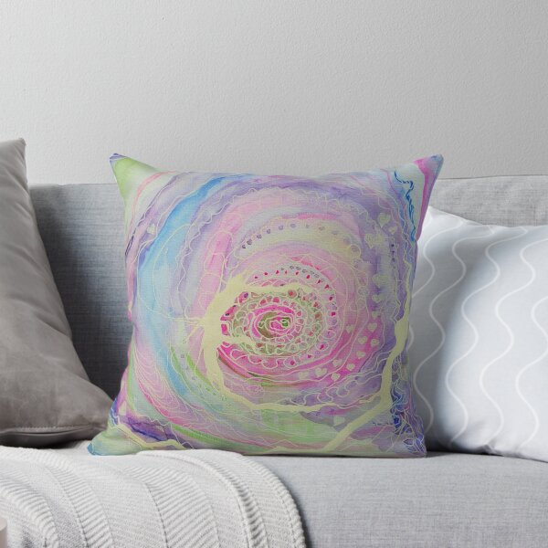 Item preview, Meditative lightness in the dance of pastel colours designed and sold by margikunst.