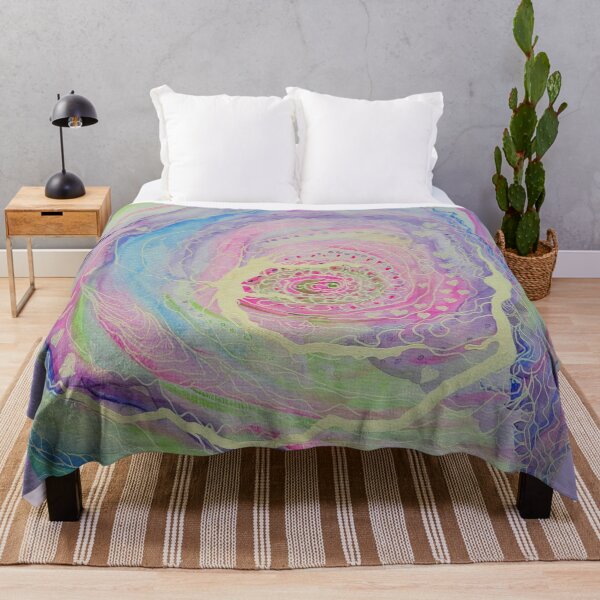 Item preview, Meditative lightness in the dance of pastel colours designed and sold by margikunst.