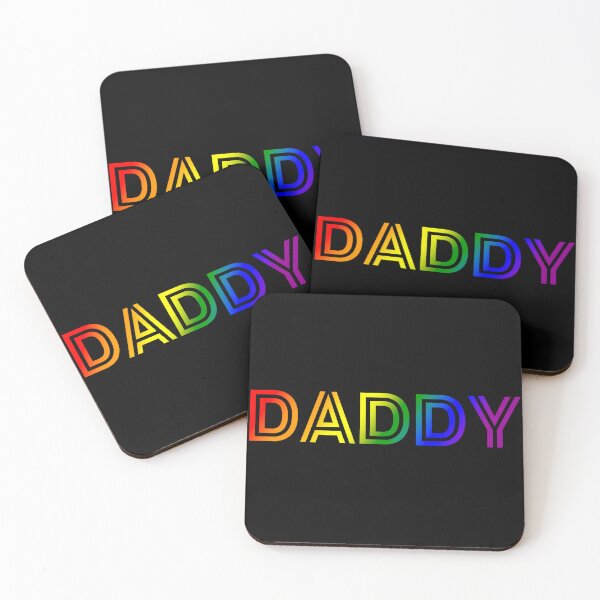 Item preview, Daddy Rainbow Pride Flag Colors, Gay MLM Pride Design  designed and sold by Travelslightly.