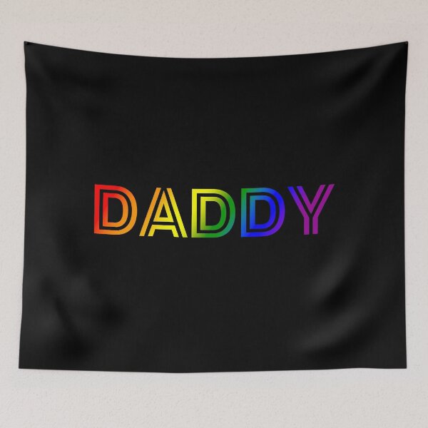 Item preview, Daddy Rainbow Pride Flag Colors, Gay MLM Pride Design  designed and sold by Travelslightly.