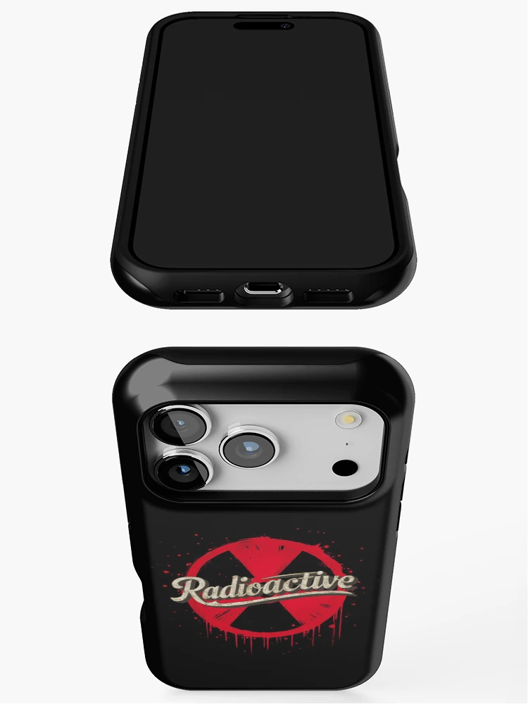 Thumbnail 3 of 4, iPhone Case, Radioactive designed and sold by PrintspireArts.