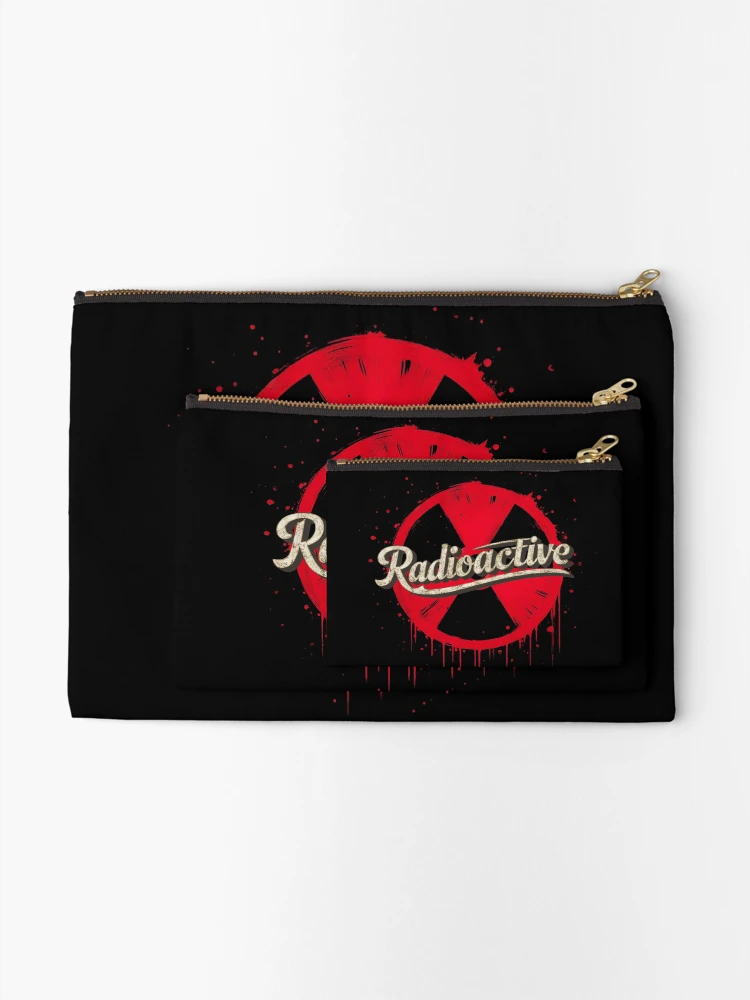 Thumbnail 2 of 4, Zipper Pouch, Radioactive designed and sold by PrintspireArts.