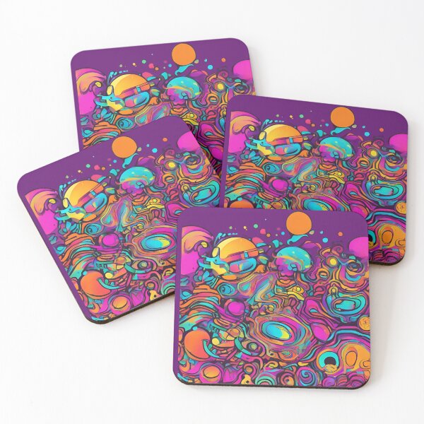 Item preview, Neurodivergent Trippy watercolour designed and sold by TheRightHonMP.