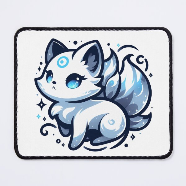 Item preview, Celestial Frost Kitsune designed and sold by KitsyShop.
