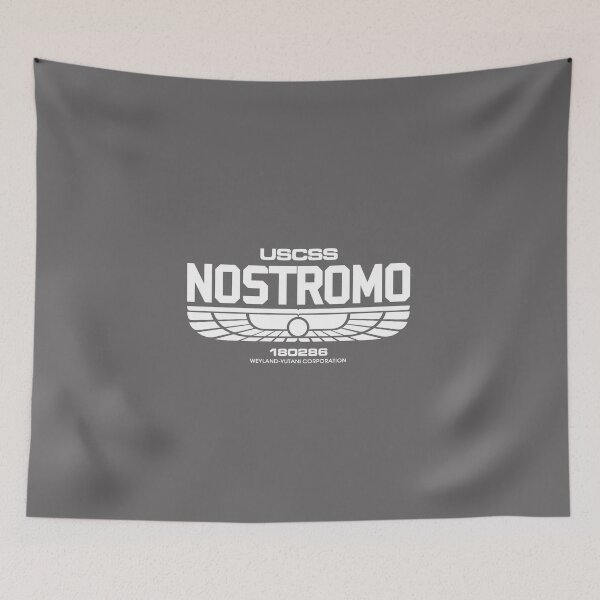 Item preview, Nostromo, WeyLand -Yutani, dead white designed and sold by obstinator.