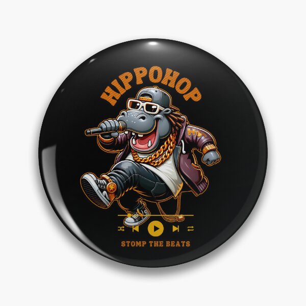 Item preview, Hippohop stomp the beat designed and sold by dudelinart.