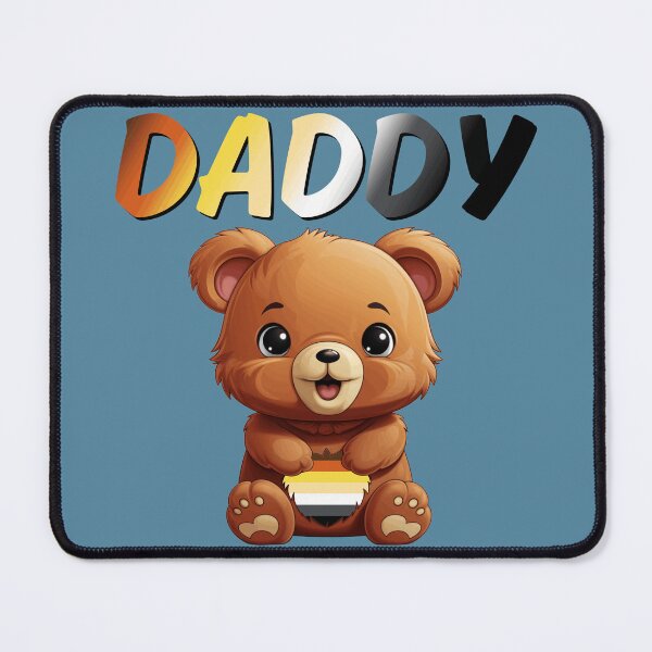 Item preview, Cute Daddy Bear Pride Flag Colors, Gay Bear MLM Pride Design  designed and sold by Travelslightly.