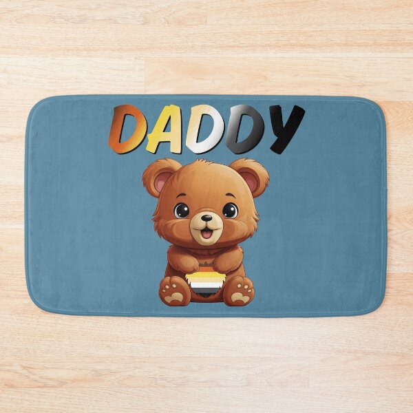 Item preview, Cute Daddy Bear Pride Flag Colors, Gay Bear MLM Pride Design  designed and sold by Travelslightly.
