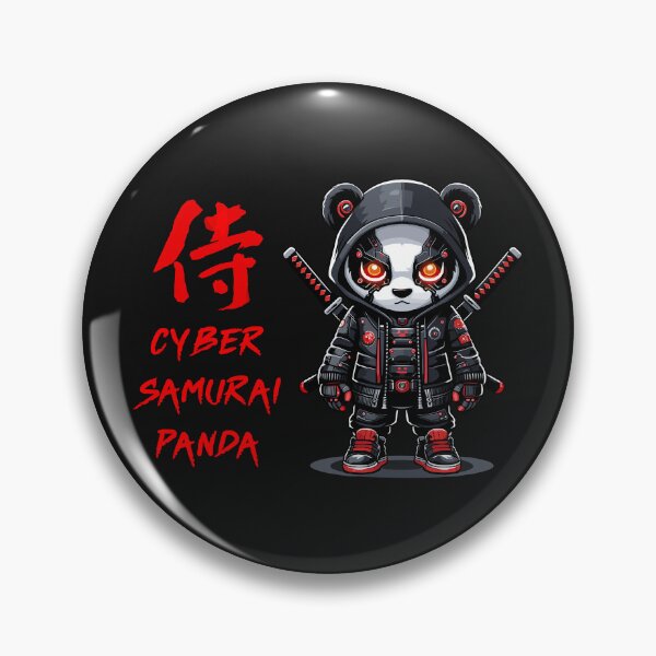 Item preview, Cyber Samurai Panda designed and sold by SerhiiArt.