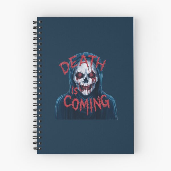 Item preview, Death Is Coming - Spine-Chilling Grim Reaper T-Shirt designed and sold by AsCreationss.
