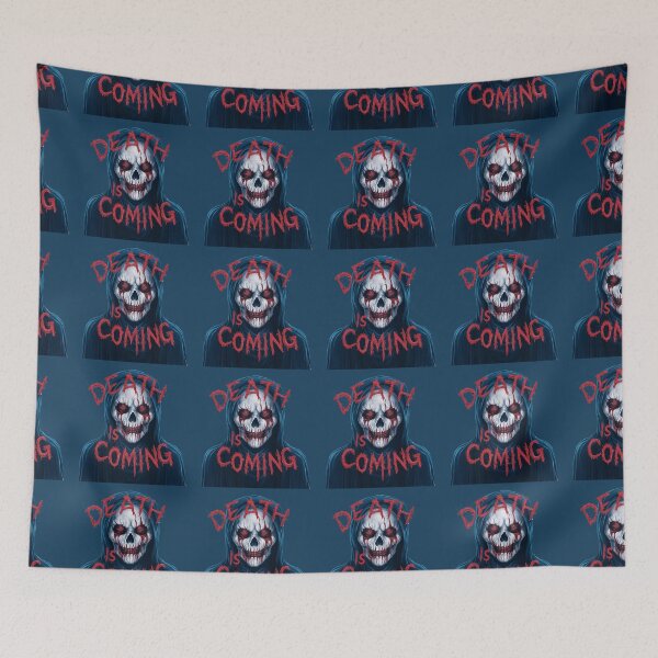 Item preview, Death Is Coming - Spine-Chilling Grim Reaper T-Shirt designed and sold by AsCreationss.