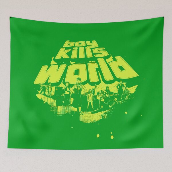 Item preview, Boy Kills World: Apocalyptic Action Graphic Art designed and sold by ironpalette.