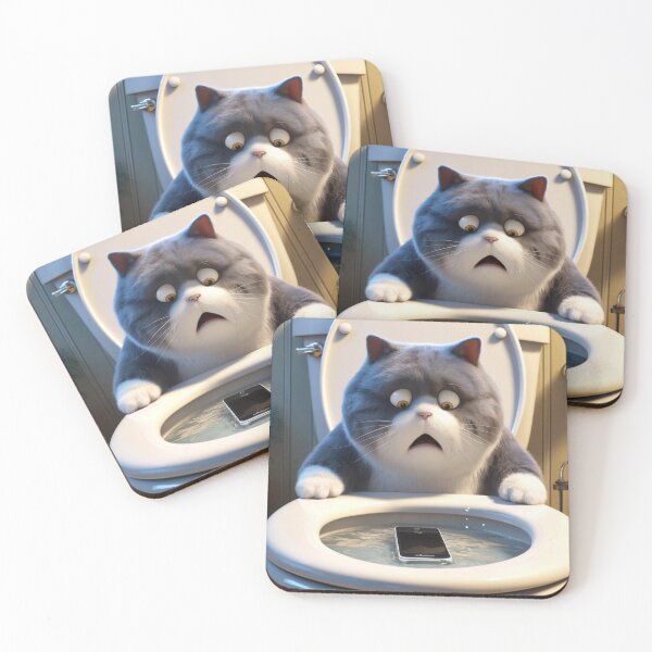 Item preview, The phone fell into the toilet designed and sold by Catsmoment.