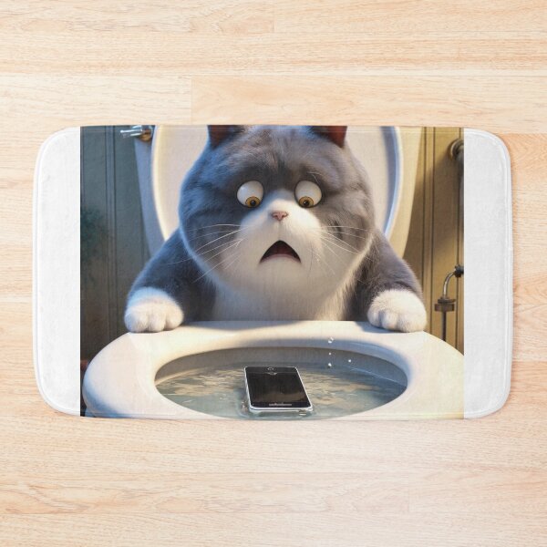 Item preview, The phone fell into the toilet designed and sold by Catsmoment.