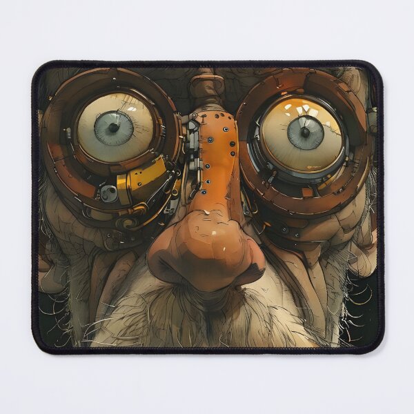 Item preview, Rusty animatronic face designed and sold by Emile-Sabord.