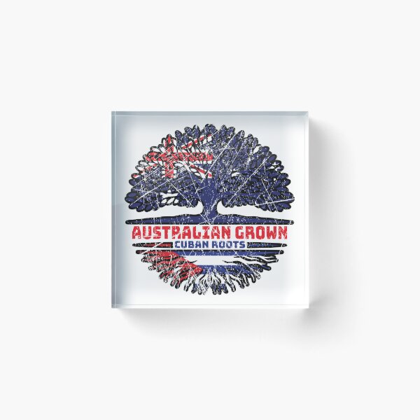 Item preview, Cuba Cuban Australian Australia Tree Roots Flag designed and sold by FlagX.
