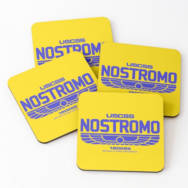 Artikelvorschau, Nostromo, WeyLand -Yutani, blau entworfen und verkauft von obstinator.