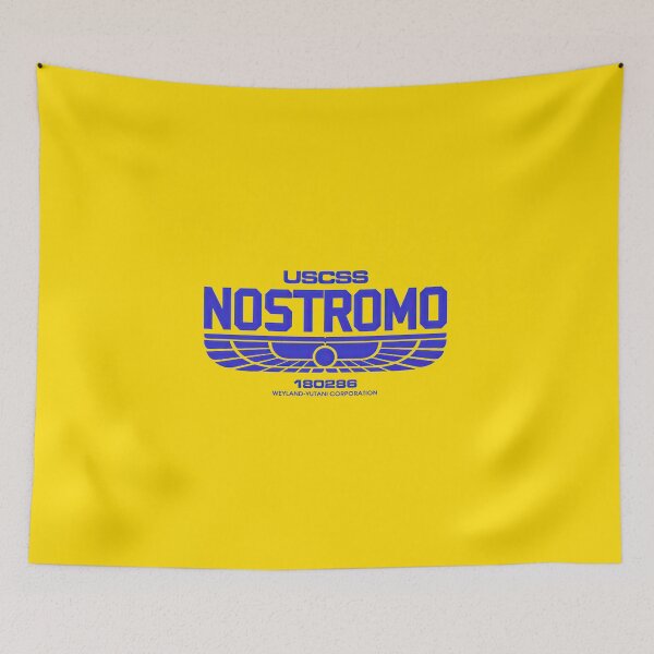 Item preview, Nostromo, WeyLand -Yutani, blue designed and sold by obstinator.