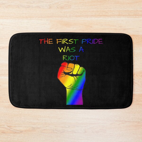 Item preview, The First Pride Was A Riot, Rainbow Pride Flag Colors, LGBTQ+ Pride Design  designed and sold by Travelslightly.
