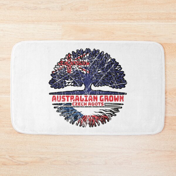 Item preview, Czech Republic Czech Australian Australia Tree Roots Flag designed and sold by FlagX.