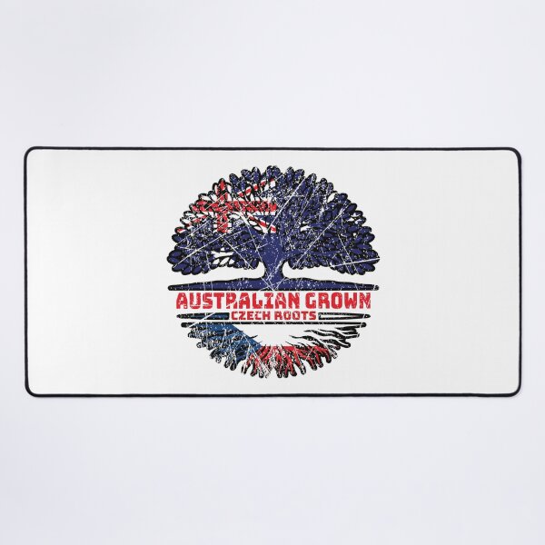 Item preview, Czech Republic Czech Australian Australia Tree Roots Flag designed and sold by FlagX.