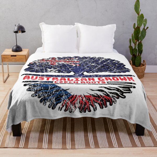 Item preview, Czech Republic Czech Australian Australia Tree Roots Flag designed and sold by FlagX.