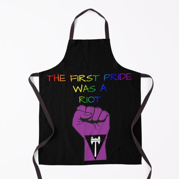 Item preview, The First Pride Was A Riot, Lesbian Labrys Pride Flag Colors, Labrys Pride Design designed and sold by Travelslightly.
