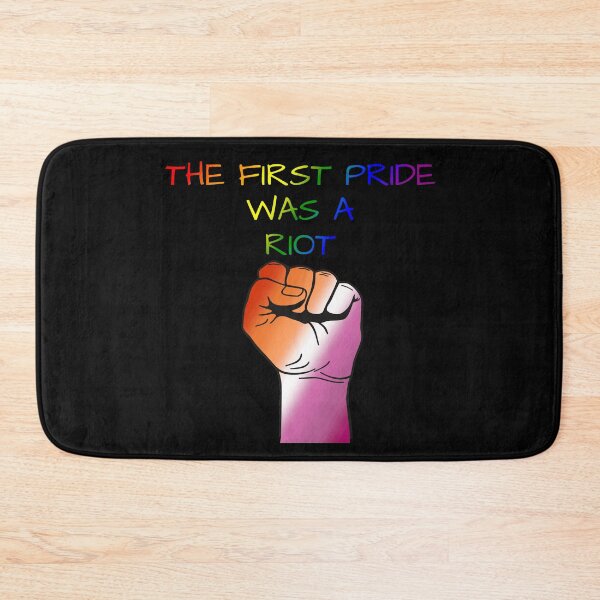 Item preview, The First Pride Was A Riot, Lesbian Pride Flag Colors, Lesbian Pride Design  designed and sold by Travelslightly.
