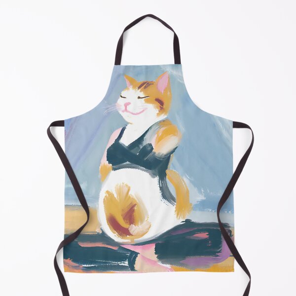 Item preview, AVOCATO | THE YOGA CAT designed and sold by MUDUGAMU.