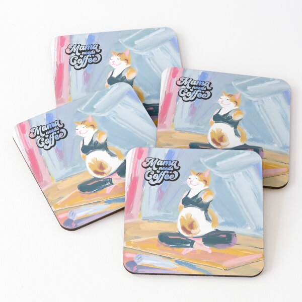 Item preview, AVOCATO | THE YOGA CAT designed and sold by MUDUGAMU.