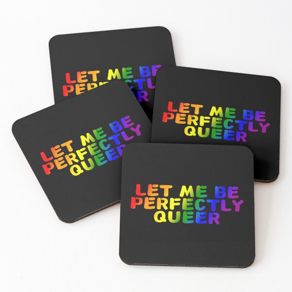 Item preview, Let Me Be Perfectly Queer, LGBTQ Rainbow Pride Design  designed and sold by Travelslightly.