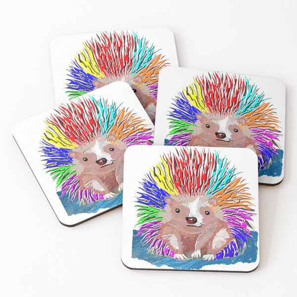 Item preview, CUTE ABSTRACT  HEDGEHOG  designed and sold by THE AMERICAN TEEVANGELIST.