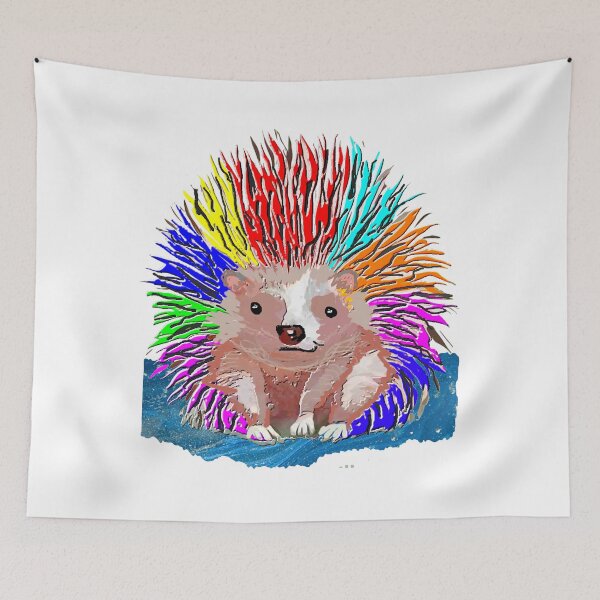 Item preview, CUTE ABSTRACT  HEDGEHOG  designed and sold by THE AMERICAN TEEVANGELIST.