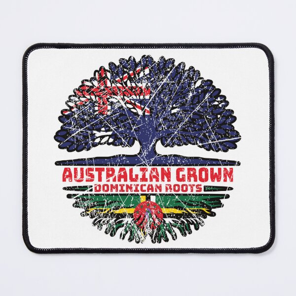Item preview, Dominica Dominican Australian Australia Tree Roots Flag designed and sold by FlagX.