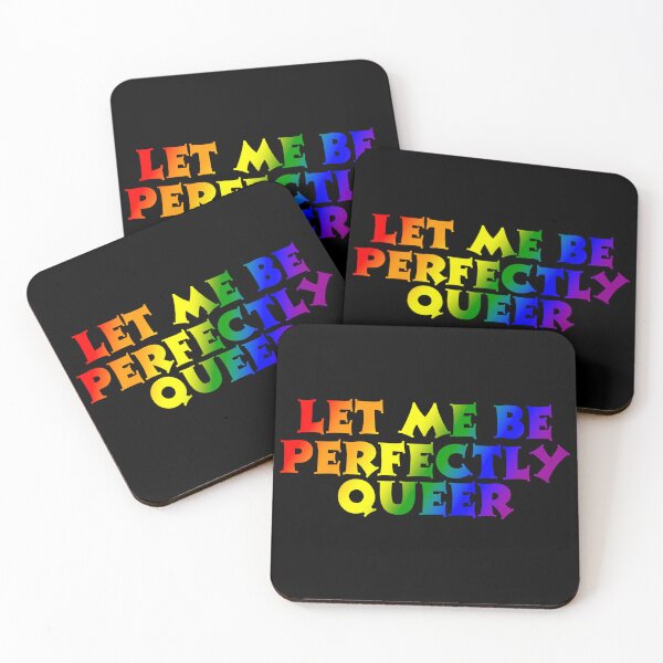 Item preview, Let Me Be Perfectly Queer, LGBTQ Rainbow Pride Design  designed and sold by Travelslightly.