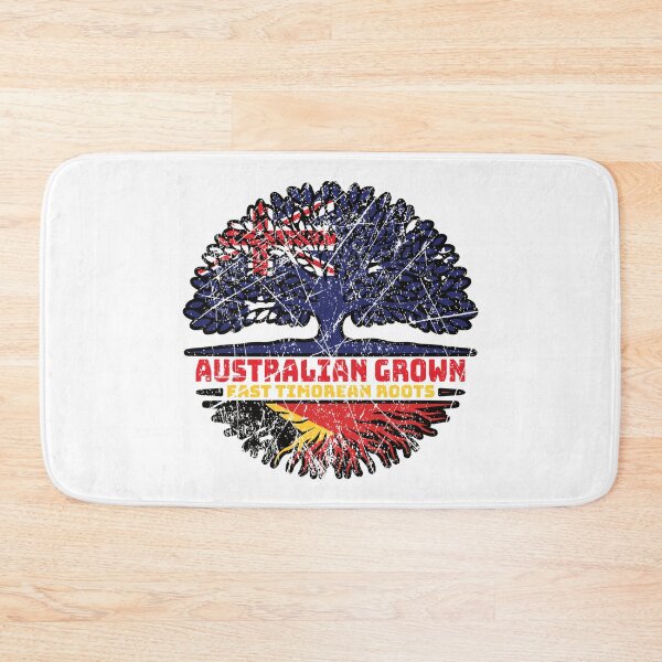 Item preview, East Timor East Timorean Australian Australia Tree Roots Flag designed and sold by FlagX.
