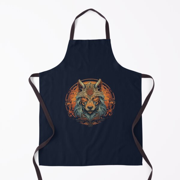 Item preview, Norse Mythology Fenrir the Great Wolf of Valhalla design designed and sold by PixelMajikz.
