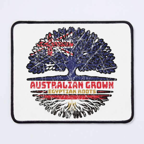 Item preview, Egypt Egyptian Australian Australia Tree Roots Flag designed and sold by FlagX.