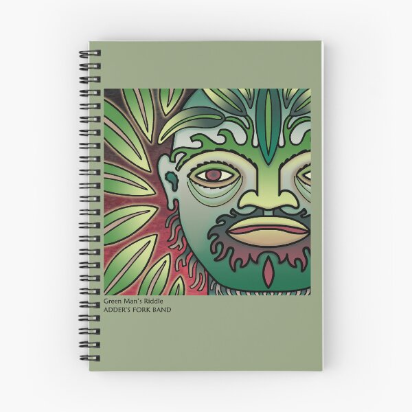 Item preview, Green Man's Riddle with text designed and sold by InkyblueDesign.