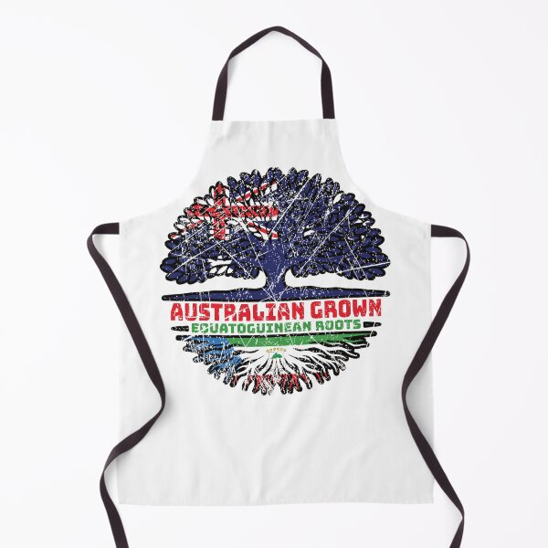 Item preview, Equatorial Guinea Equatoguinean Australian Australia Tree Roots Flag designed and sold by FlagX.