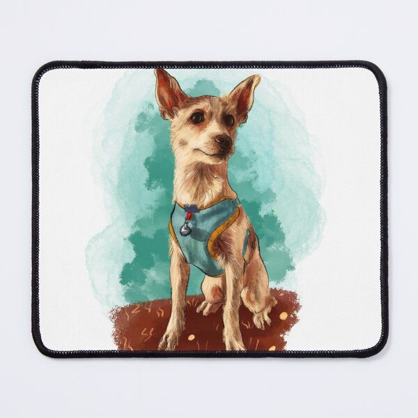 Item preview, cute blue jack russell dog designed and sold by blueart126.