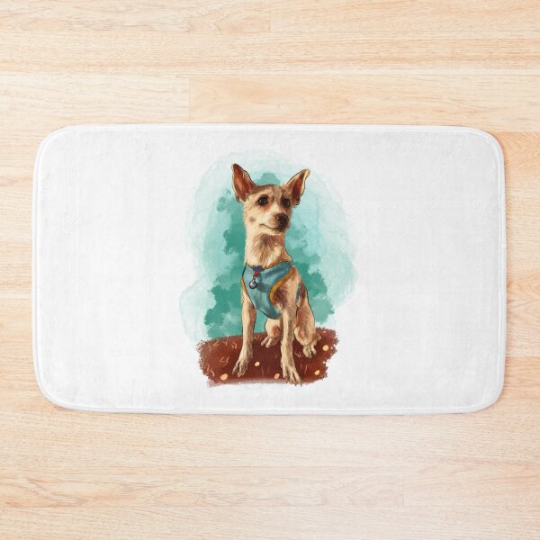Item preview, cute blue jack russell dog designed and sold by blueart126.