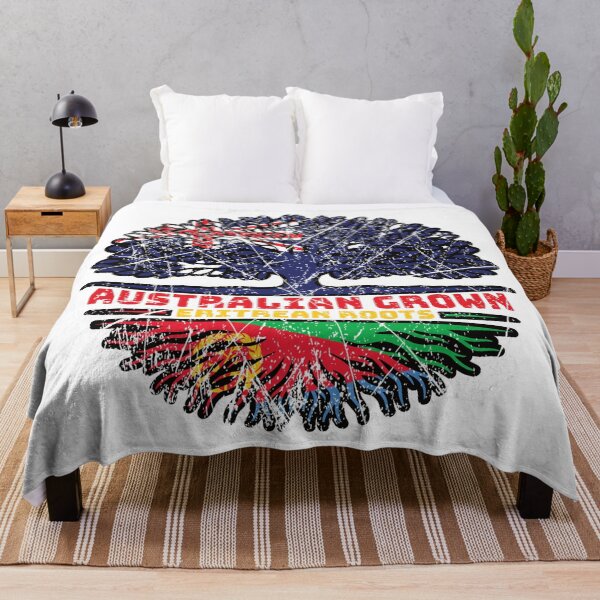 Item preview, Eritrea Eritrean Australian Australia Tree Roots Flag designed and sold by FlagX.