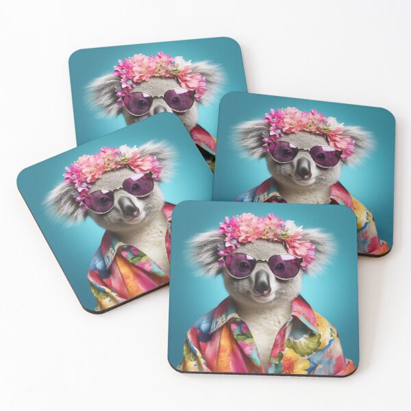 Item preview, Cool Koala: Eucalyptus Chic and Fabulous - Funny Animal  designed and sold by MonicaGoDesign.