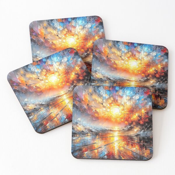 Item preview, Reflections - Broken Light Through Fractured Glass designed and sold by LazioJoe.