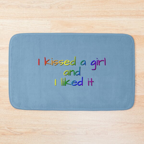 Item preview, I Kissed A Girl and I Liked It Rainbow Pride Flag Colors, Lesbian/Sapphic Pride Design  designed and sold by Travelslightly.