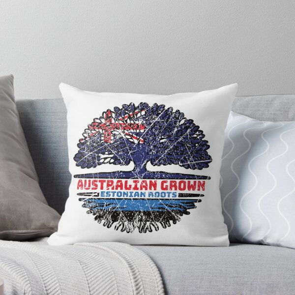 Item preview, Estonia Estonian Australian Australia Tree Roots Flag designed and sold by FlagX.