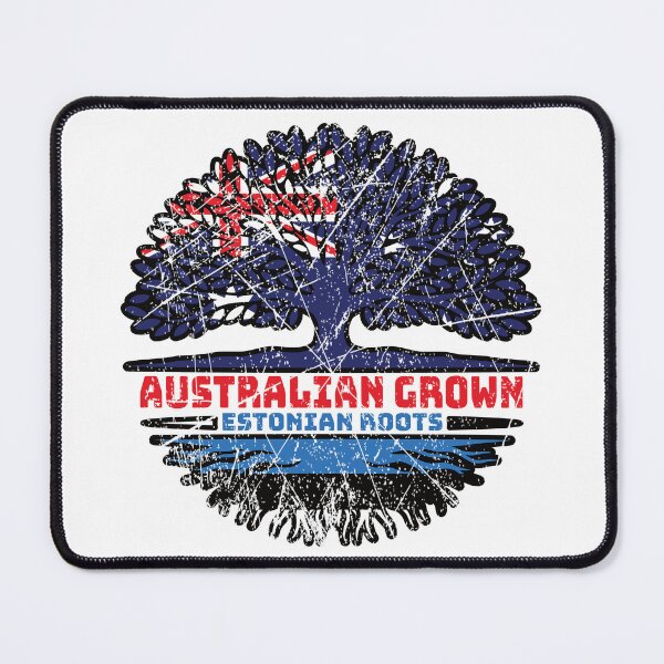 Item preview, Estonia Estonian Australian Australia Tree Roots Flag designed and sold by FlagX.