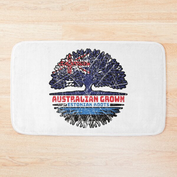 Item preview, Estonia Estonian Australian Australia Tree Roots Flag designed and sold by FlagX.