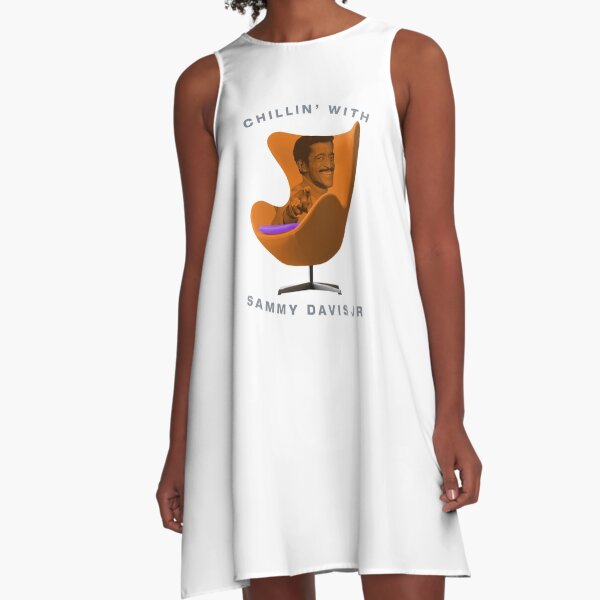Chillin' With Sammy Davis Jr. A-Line Dress